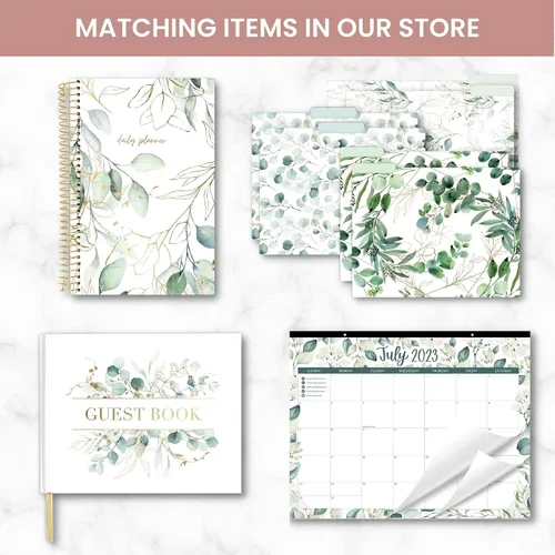 Miniatura 7 de bloom daily planners Calendario de seguimiento de hábitos colgantes – Rastreador de hábitos inspirador de 12 meses sin fecha para objetivos diarios