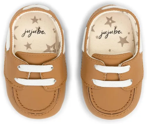 JuJuJuBe - Zapatos náuticos de cuero vegano lavables a máquina