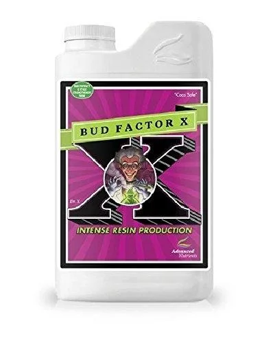 Miniatura 3 de Advanced Nutrients Bud Factor X y paquete de sobremarcha con tabla de conversión y pipeta de 0.1 fl oz - 4 litros