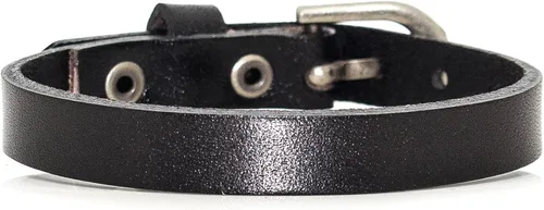Miniatura 2 de Xusamss Pulsera de cuero con hebilla de aleación simple de moda, muñeca de 6 a 8 pulgadas, Cuero sintético