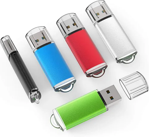 Miniatura 18 de TOPESEL Paquete de 2 unidades de memoria USB 3.0 de 64 GB de alta velocidad, memoria USB 3.0 para PC, portátiles, tabletas, televisores, audio