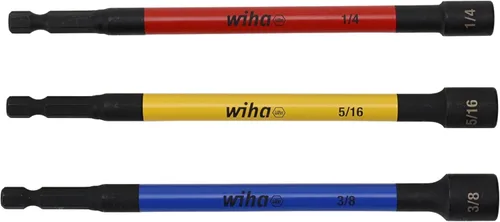 Miniatura 9 de Wiha 70487 Juego de 6 piezas de colocador de tuercas magnético con código de colores métrico