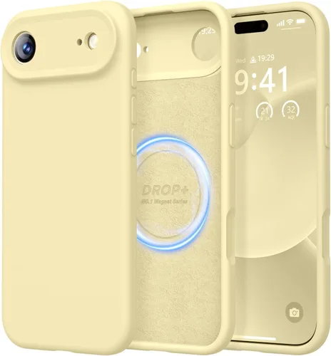 Miniatura 266 de LOVE 3000 Compatible con Funda para iPhone 15, [Cámara de Cobertura Completa de Silicona Suave] [Protección contra Caídas de 8 pies], Forro de Negro
