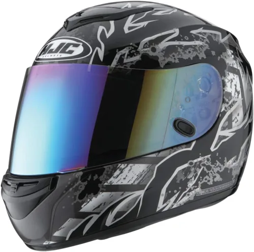 Casco HJC HJ-09 RST con espejo arcoíris para AC-12, CL-15, CL-16, CL-17, CL-SP, CS-R1, CS-R2, FS-10, FS-15, IS-16, FG-15