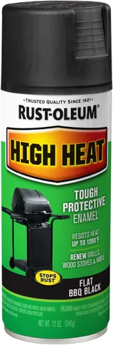 Miniatura 6 de Rust-Oleum 7750830 Pintura en aerosol de esmalte de alta temperatura, 12 onzas, almendra (paquete de 2)