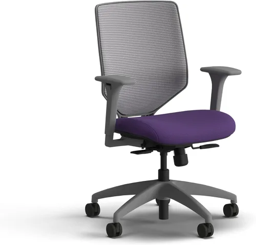 Miniatura 16 de HON Solve - Silla de oficina ergonómica, soporte de malla con respaldo de malla, soporte lumbar ajustable, brazos ajustables en altura, marco