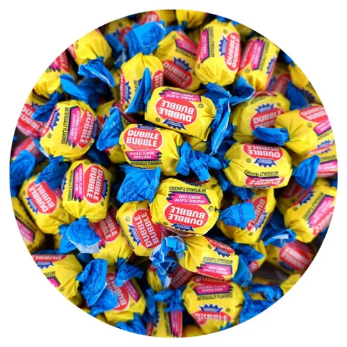 Miniatura 6 de Hampton Popcorn & Candy Company - Goma de mascar con sabor a fruta doble surtido, bolsa a granel de 1 libra (aproximadamente 70 piezas) - Goma