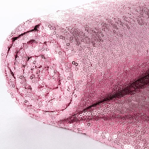 Miniatura 11 de ShinyBeauty Tela de lentejuelas verdes Material de malla de purpurina de 1 yarda para coser vestidos de novia de bricolaje Ropa y ropa de mesa