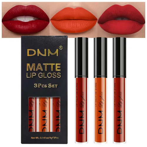 Miniatura 17 de evpct 2 Piezas Lápiz Labial Líquido Verde Esmeralda con Brillo Glitter, Brillo Labial Tinte y Delineador de Labios Retráctil, Set de Maquillaje