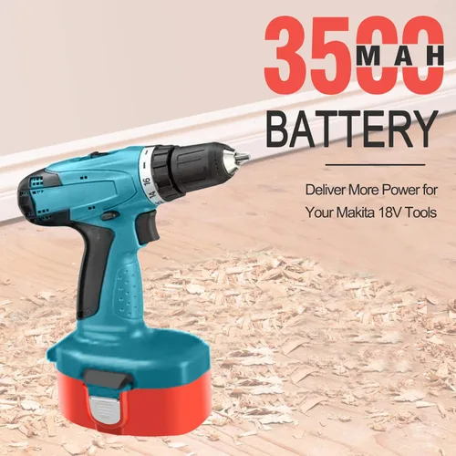 Miniatura 4 de Paquete de 2 baterías de repuesto 18V 3.5Ah 1822 1823 1833 1834 1835 1835F 192828-1 192829-9 193061-8 193102-0 193140-2 193159-193159-1 1937 83-0