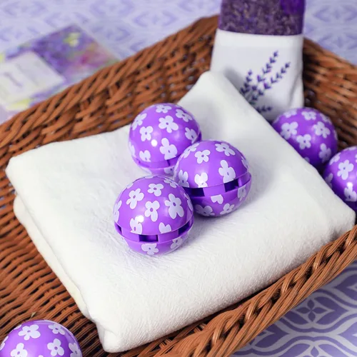 Miniatura 8 de Scent-Hi - Pelotas desodorantes para tenis de lavanda, paquete de 6 unidades, aroma natural, ambientador de zapatos, bolas giratorias, eliminador
