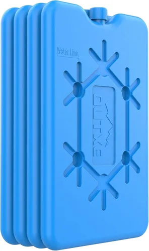 OUTXE Paquetes de hielo para fiambrera - Paquetes de congelador ultradelgados reutilizables - Paquetes de enfriamiento duraderos para