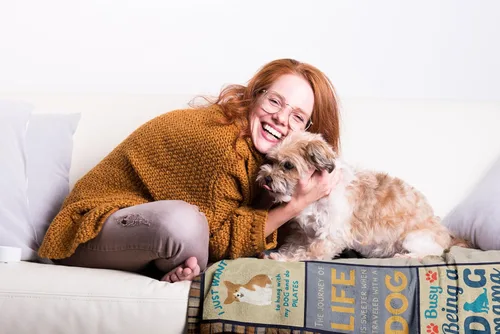 Miniatura 5 de Regalos de Navidad para madres de perros para mujeres, regalos para amantes de los perros, regalos para amantes de los perros/mamás mujeres, manta