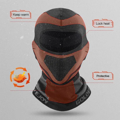 Miniatura 4 de Zsling Máscara de esquí, pasamontañas de invierno para hombres y mujeres, equipo de clima frío, esquí, snowboard, motociclismo, correr, color negro