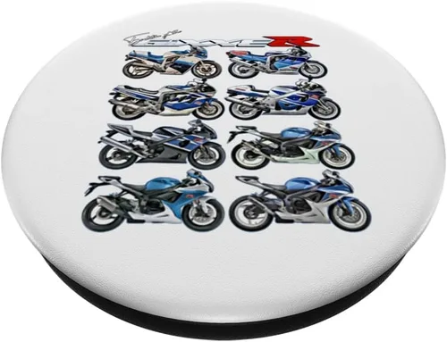 Miniatura 2 de Gixxer, Evolution, GSXR, Carreras de carretera, motocicleta, motocicleta, PopSockets de bicicleta intercambiables PopGrip