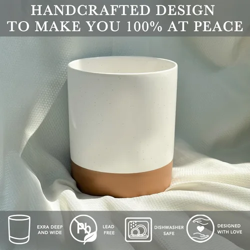 Miniatura 3 de Mora - Soporte de cerámica para utensilios de cocina, cuchara de madera y espátula para encimera, decoración moderna del hogar, organizador