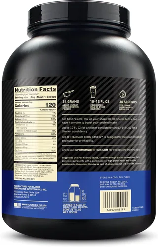 Miniatura 8 de Proteína caseína 100% de Optimum Nutrition, 2730380, 1, 1