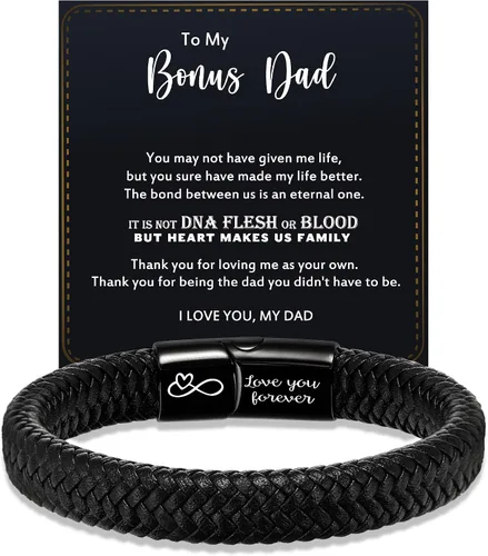 Regalos para el día del padre, regalos de graduación para hombres, pulsera de cuero para hombre, relleno de calcetines para adolescentes, regalos