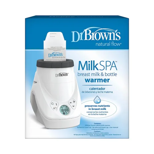 Miniatura 2 de Dr. Brown's Natural Flow MilkSPA - Calentador de leche materna y biberones con almacenamiento y recolección de leche materna, 4 onzas (paquete de 4)