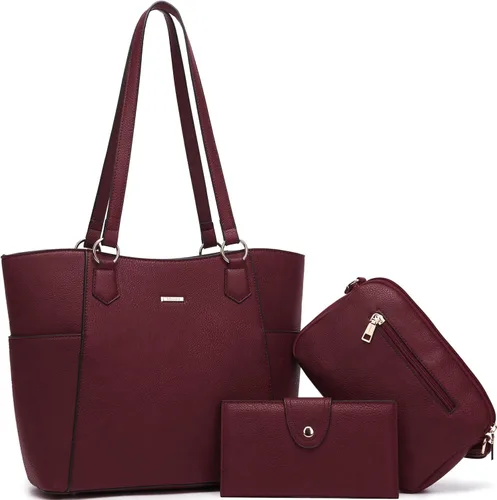 Bolsos de mano para mujer, juego de bolso y cartera, bolsas de hombro grandes, bolsos cruzados, carteras