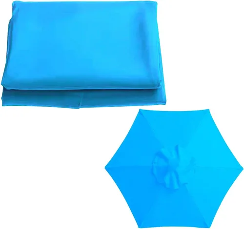 Miniatura 17 de Toldo de repuesto para sombrilla de patio para 6 varillas / 8 varillas de 6.5 pies/9 pies/10 pies, fundas de repuesto para sombrilla de mesa