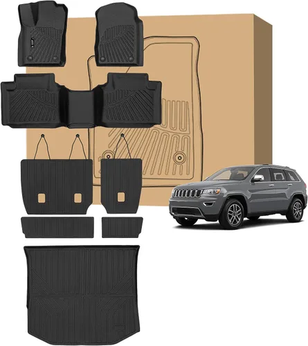 Miniatura 27 de Tapetes de suelo Peleus para Mercedes-Benz Sprinter 2500/3500 2025-2019, solo para furgoneta de carga, forros personalizados de goma TPE para todo