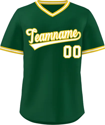 Miniatura 38 de KXK - Camiseta de béisbol personalizada con nombre y número cosidos, estilo Hip Hop, con cuello en V, atlética, para hombres, mujeres y jóvenes