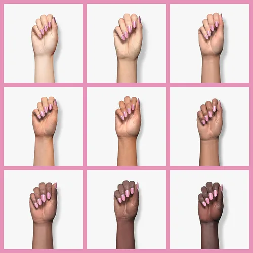 Miniatura 4 de Vishine Gelpolish Esmalte de uñas de gel profesional UV LED Soak Off Color Manicura Color Rosa Claro #1408 1408-rosa claro