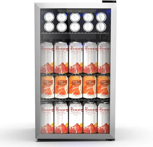 Miniatura 9 de Electactic Nevera de Vino Independiente de Encimera 12 Botellas, 50 Latas Bodega de Vino Enfriador de Bebidas para Refrescos, Cerveza Enlatada