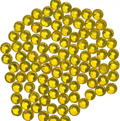 Miniatura 20 de Massive Beads 7800 vasos de hierro termoadhesivos con parte trasera plana, 5 tamaños, diamantes de imitación para hacer proyectos de bricolaje