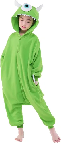 Miniatura 3 de GONAAP Unisex Kids Onesie Plush One Piece Pajamas Cosplay Animal Onesie Girls Family Costume