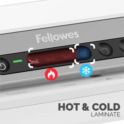 Miniatura 3 de Fellowes Amaris 125 máquina laminadora, para uso en la escuela o la oficina, ancho máximo de 12.5 pulgadas, con 10 hojas laminadoras sin atascos