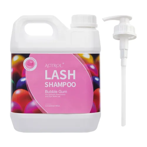 Miniatura 23 de ACTROL Limpiador de extensiones de pestañas Cherry Blossom 2L Natural Lash Extension Shampoo Professional Eyelid Foaming Cleanser Parabenos &