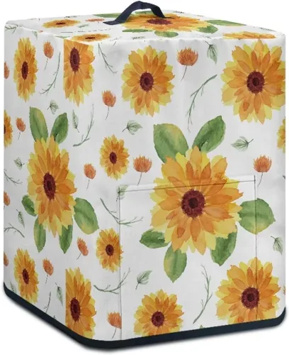 Miniatura 11 de ZOUTAIRONG Funda para freidora de aire de girasol de otoño para el hogar, accesorios de decoración de cocina, fundas para electrodomésticos pequeños