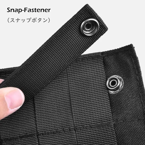 Miniatura 3 de TRIWONDER Bolso táctico para cigarrillos MOLLE pequeño, bolsa militar, estuche para baterías, porta tarjetas EDC, tarjetero, ranura para encendedor
