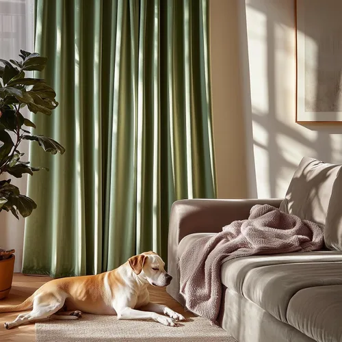 Miniatura 2 de jinchan Cortinas de terciopelo para sala de estar, cortinas de lujo con aislamiento térmico para dormitorio de 120 pulgadas de largo, elegantes