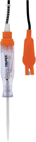 Truper Probador de circuito con clip de cocodrilo #13985