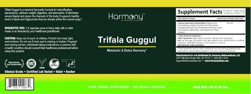 Miniatura 6 de Trifala Guggul - Armonía metabólica y desintoxicante