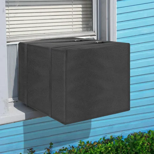 Miniatura 7 de Cubiertas de aire acondicionado para unidades de ventana, cubierta de aire acondicionado para unidad exterior de invierno al aire libre, resistente