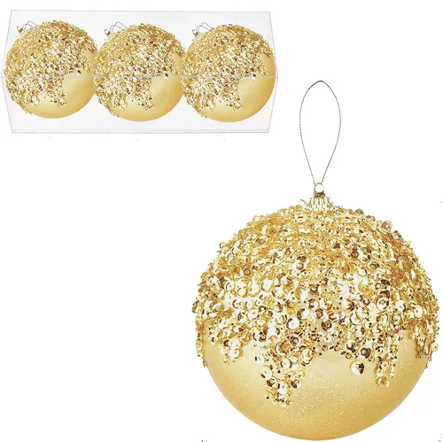 Miniatura 9 de Adornos de bola de Navidad colgantes de 4 piezas en plata, decoraciones de bolas de Navidad irrompibles para árboles, decoraciones para bodas