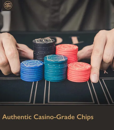 Miniatura 5 de SLOWPLAY Nash - Fichas de póquer de cerámica a granel, fichas de póquer de cerámica de grado casino de 0.42 oz para Texas Hold'em, fichas 10