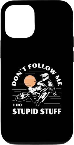 Miniatura 27 de Funda para iPhone 12 Mini Dirtbike Motocross Don't Follow Me Stupid Stuff Dirt Bike
