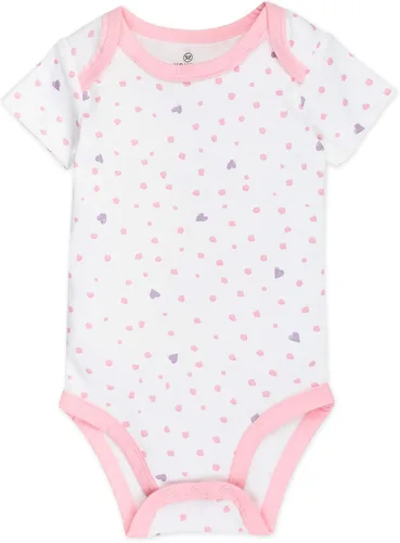 Miniatura 4 de HonestBaby baby-girls 5-pack Short Sleeve Bodysuits One-piece 100% Organic Cotton for Infant Baby Girls