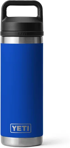 Miniatura 29 de YETI Rambler Botella de 18 oz, aislada al vacío, de acero inoxidable con tapa Chug, negro