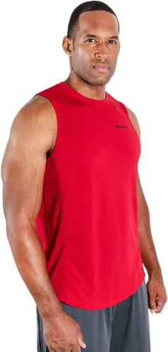 Miniatura 2 de DEVOPS Paquete de 3 camisetas sin mangas para hombre, ajuste seco, gimnasio, entrenamiento, paquete de 3