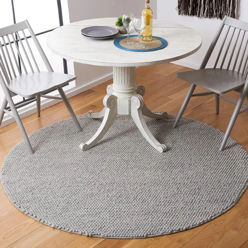 Miniatura 8 de SAFAVIEH Natura Collection - Alfombra decorativa, 2 x 3 pies, color beige, mezcla de lana hecha a mano, diseño texturizado, ideal para pasillo