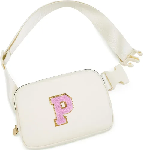 Miniatura 137 de Bolsa de cinturón para niñas y mujeres, bolsas cruzadas, riñonera, riñonera personalizada, Negro, Small