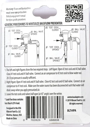 Miniatura 7 de Enchufe de estilo industrial a accesorios NPT macho Adaptadores para preparar para el invierno, el preventor de reflujo de reflujo