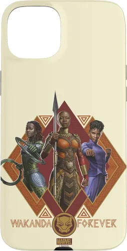Miniatura 9 de iPhone 16 Marvel Black Panther: Wakanda Forever Hero Warrior Trio Case