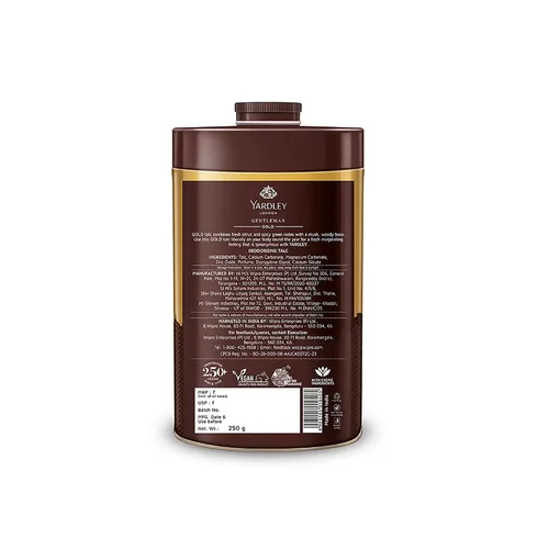 Miniatura 2 de Yardley London Talco perfumado dorado, 8.82 oz
